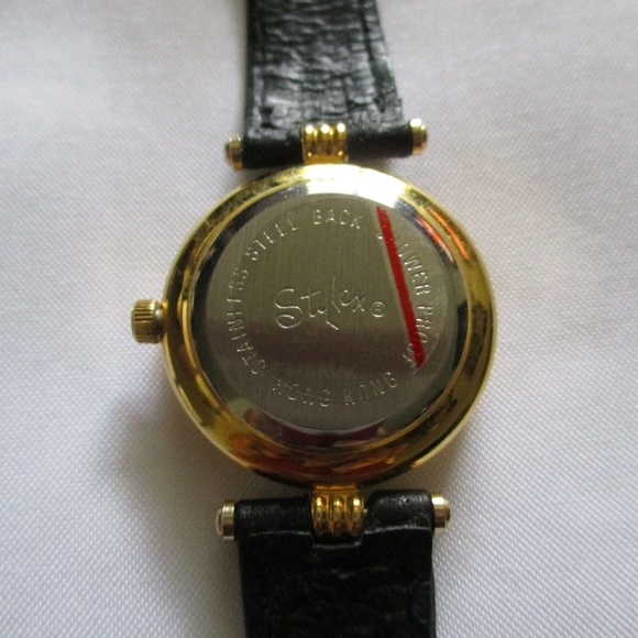 STYLEX GENUINE PIGSKIN COSMETOLOGY WATCH – NWOT - Picture 3 of 7